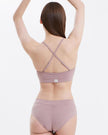 HOT HAN Veka Mesh Set ミューテッドピンク 後ろ全身
