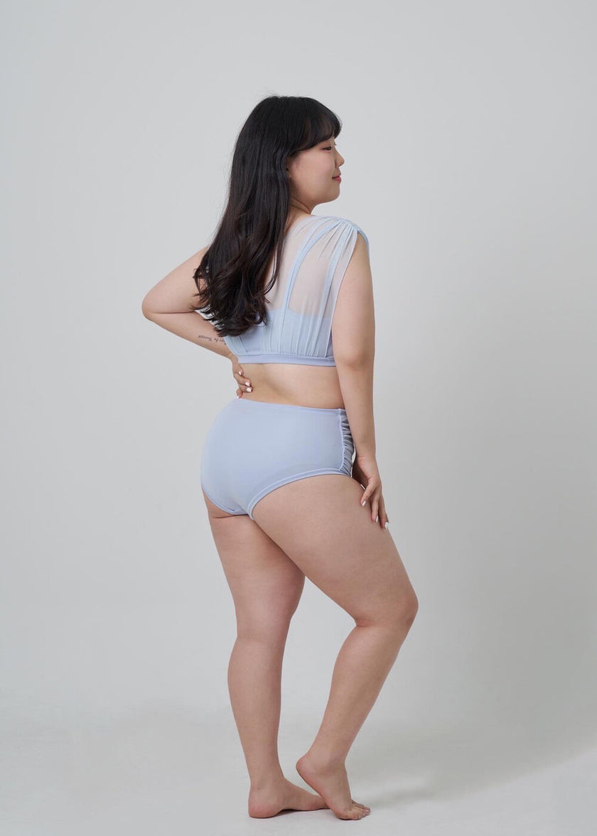 FORALL｜Shirring High Pants-pastel（シャーリングハイパンツ）