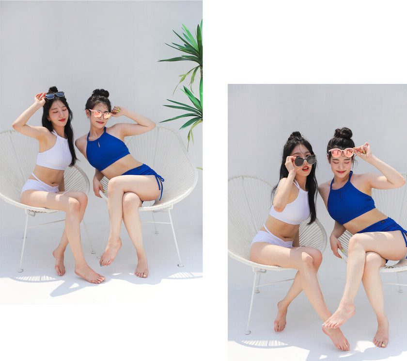 FORALL｜V-cut Low Pants-vivid