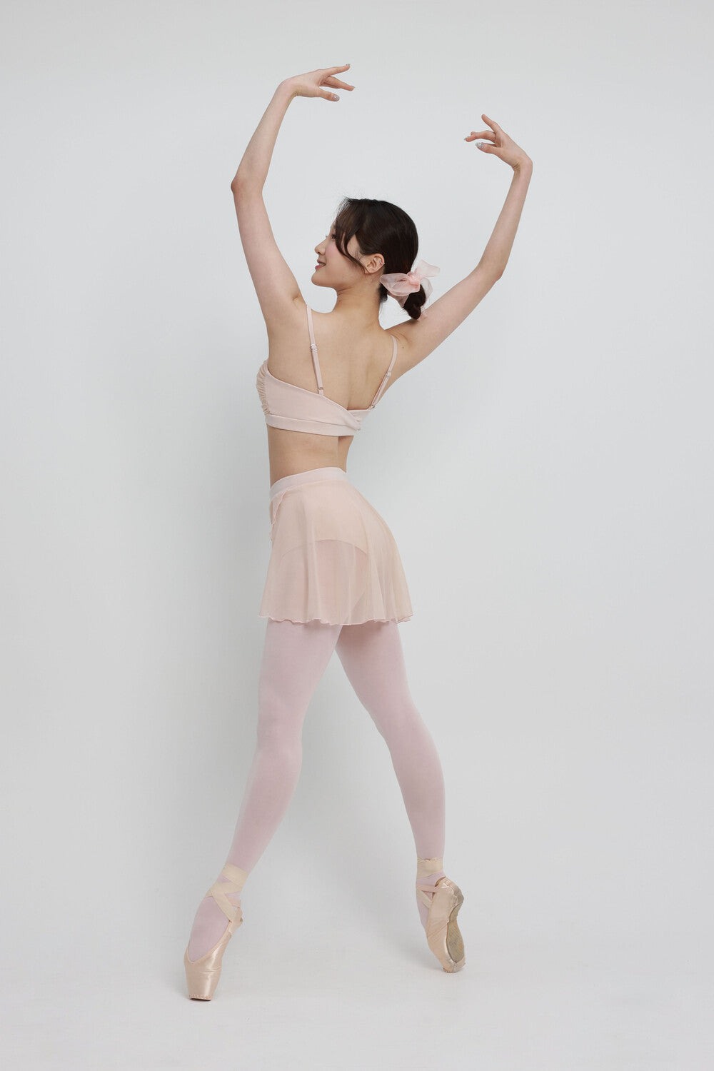 FORALL｜Marybell Shirring Top-pastel