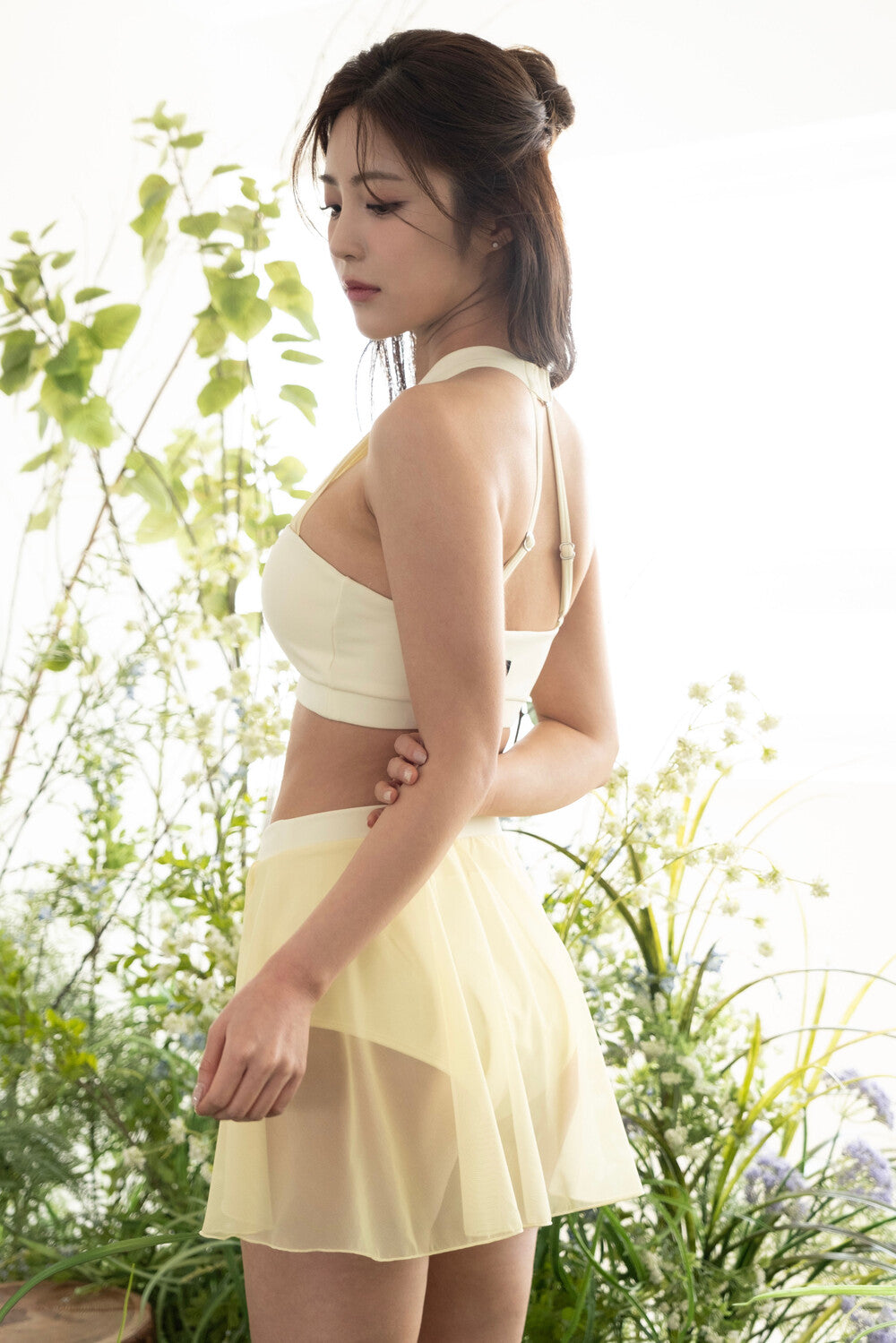 FORALL｜Eclore Halter Top-pastel