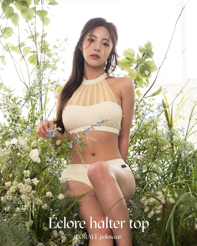 FORALL｜Eclore Halter Top-pastel（エクロアトップ｜ブラパッドなし）