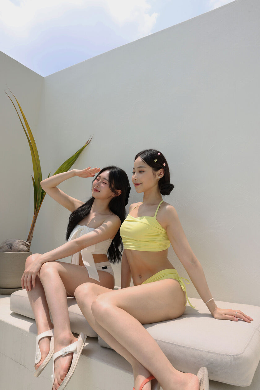 FORALL｜Backless Shirring Top