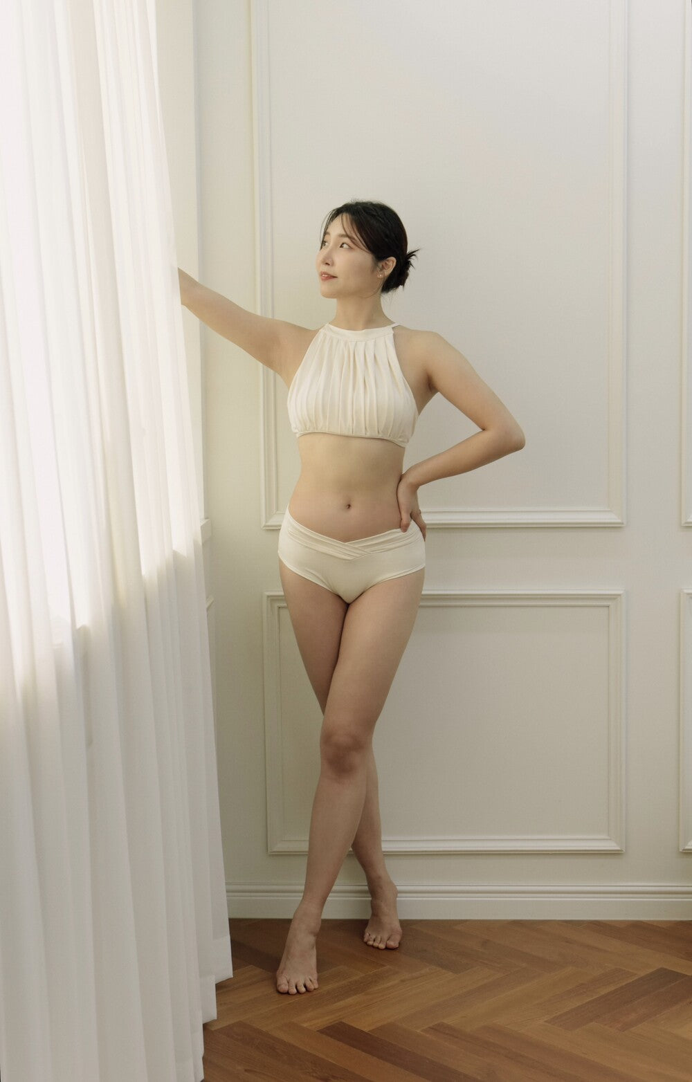 FORALL｜Pleats Halter Top