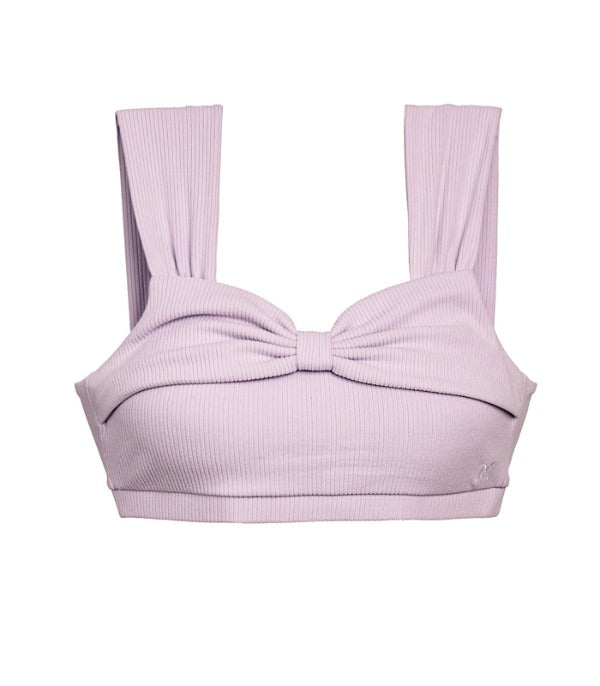 MENUET｜Cotton Candy Ribbon Top