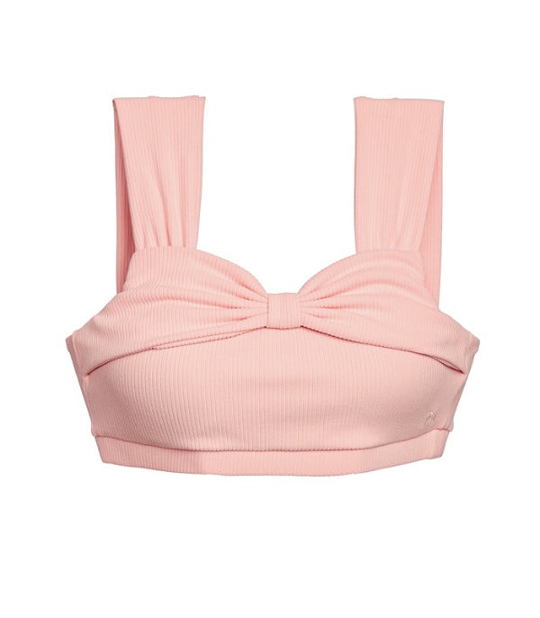 MENUET｜Cotton Candy Ribbon Top