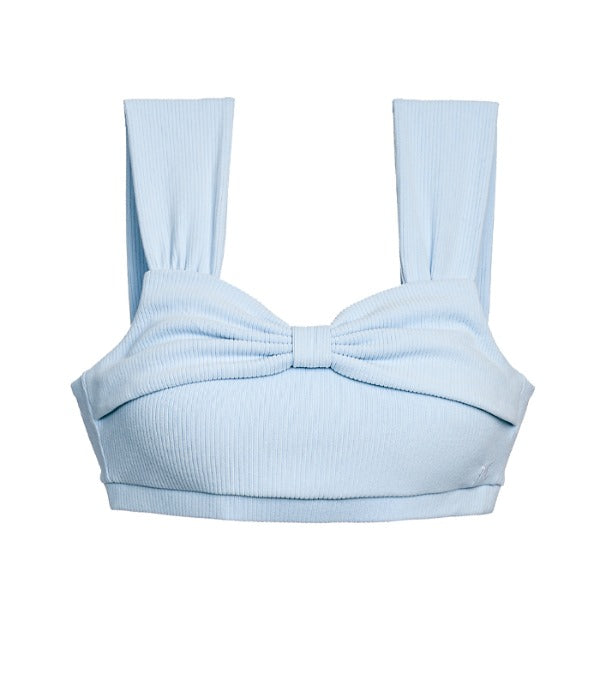 MENUET｜Cotton Candy Ribbon Top （ブラパッド無し）