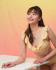 MENUET｜ Lily Frill Top （リリーフリル トップス｜ブラパッド無し）