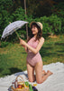 MENUET｜Shishi Halter Monokini （シシ ホルター モノキニ ワンピース｜ブラパッド無し）