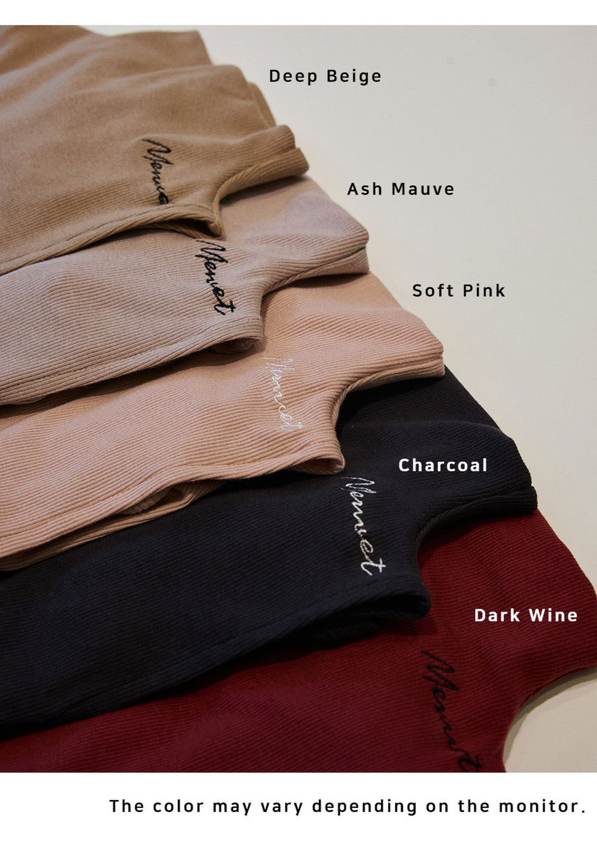 MENUET｜Turtleneck Coverup （タートルネック　カバーアップ｜ブラパッド無し）