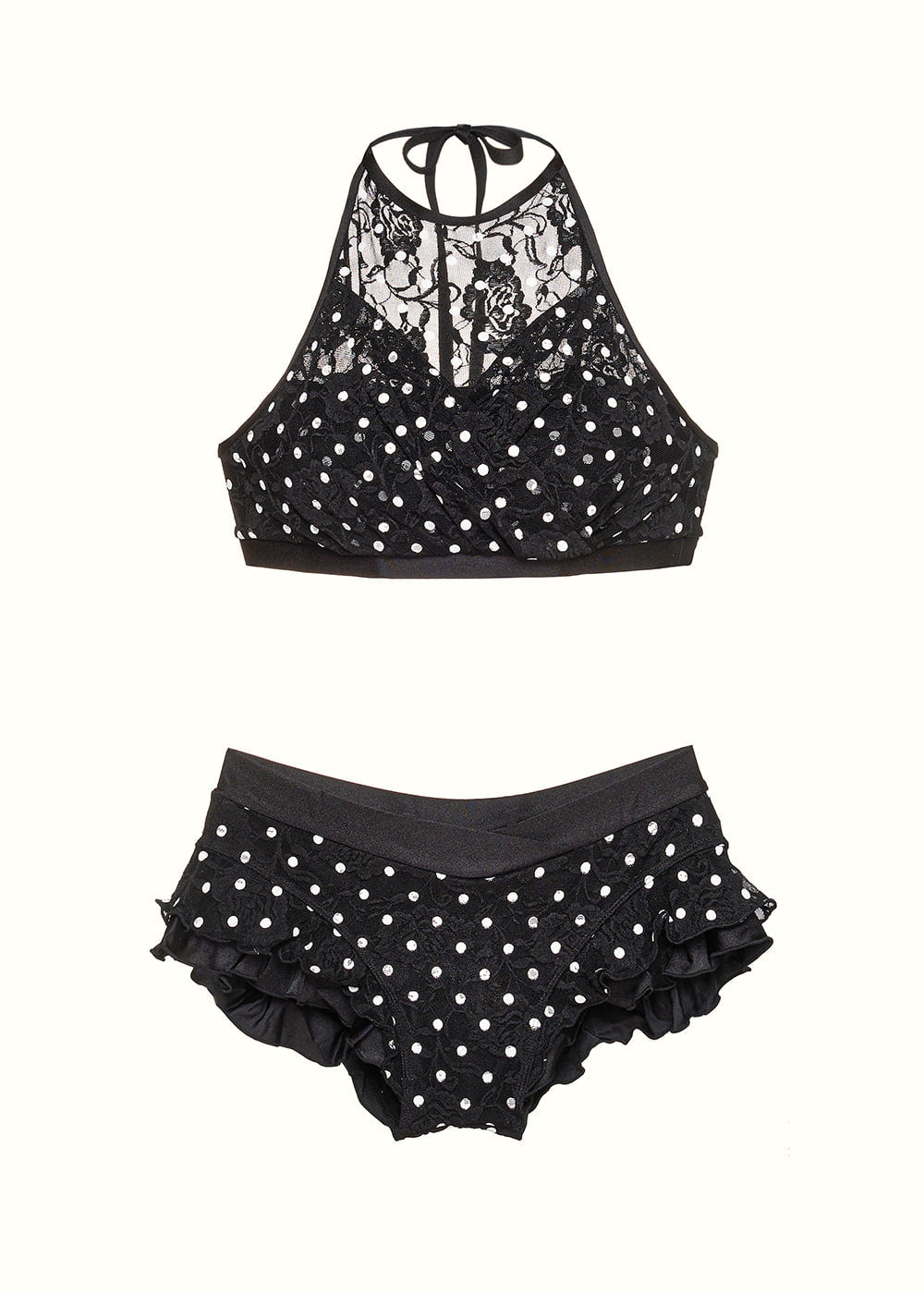 MENUET｜Polkadot Rose Set （ポカドット ローズ セット商品｜ブラパッド無し）