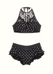 MENUET｜Polkadot Rose Set （ポカドット ローズ セット商品｜ブラパッド無し）