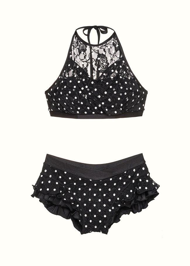 MENUET｜Polkadot Rose Set （ポカドット ローズ セット商品｜ブラパッド無し）