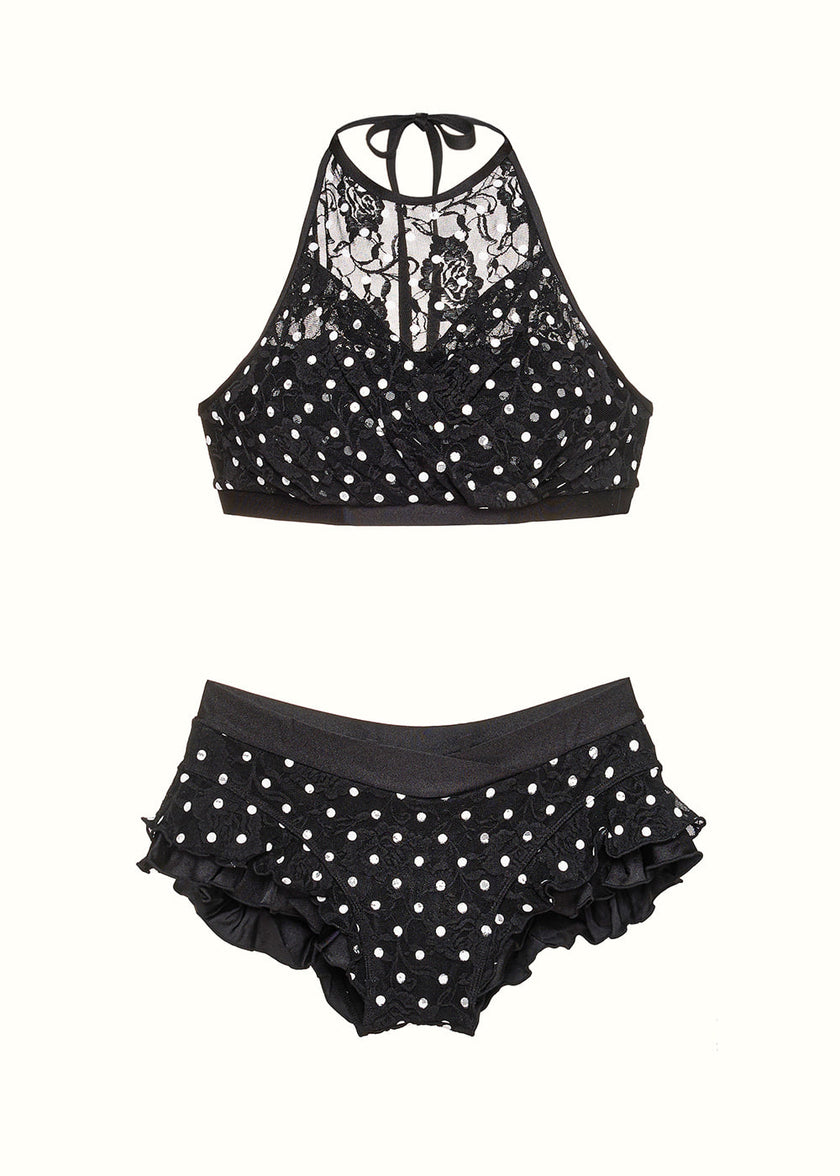 MENUET｜Polkadot Rose Set （ポカドット ローズ セット商品｜ブラパッド無し）
