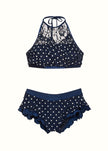 MENUET｜Polkadot Rose Set （ポカドット ローズ セット商品｜ブラパッド無し）