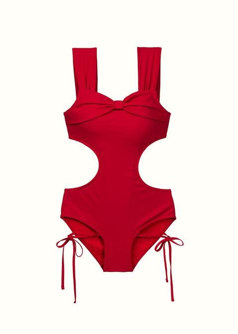 MENUET｜Big Ribbon Monokini （ビッグリボン ワンピース｜ブラパッド無し）