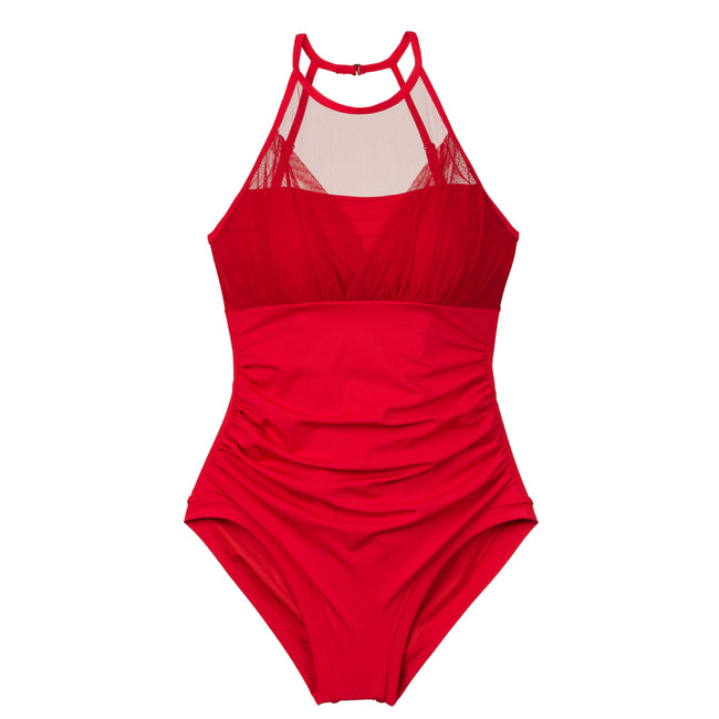 MENUET｜Shishi Halter Monokini （シシ ホルター モノキニ ワンピース｜ブラパッド無し）