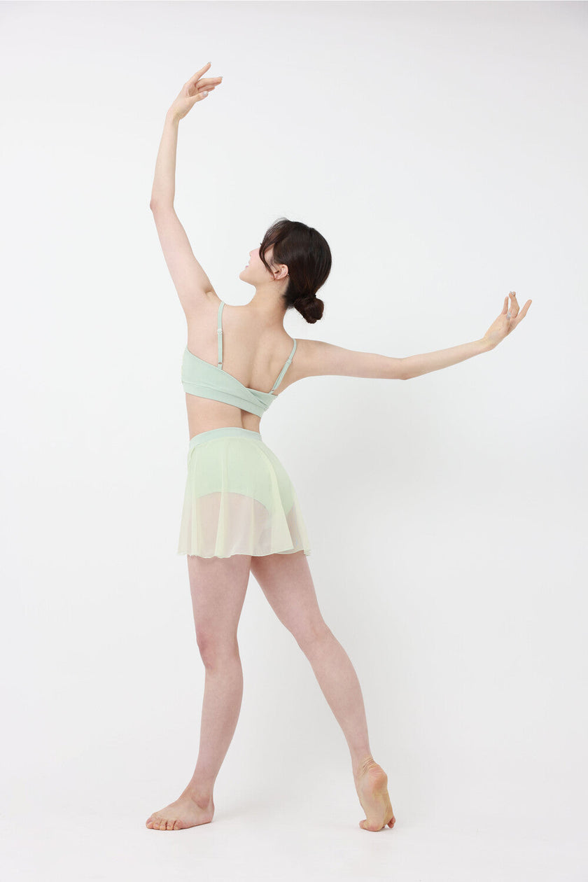 Forall Marybell Shirring Top-pastel